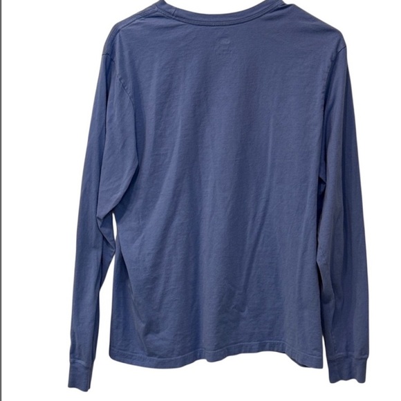 Nike Men's Classic Blue Long Sleeve Tee - Picture 3 of 4